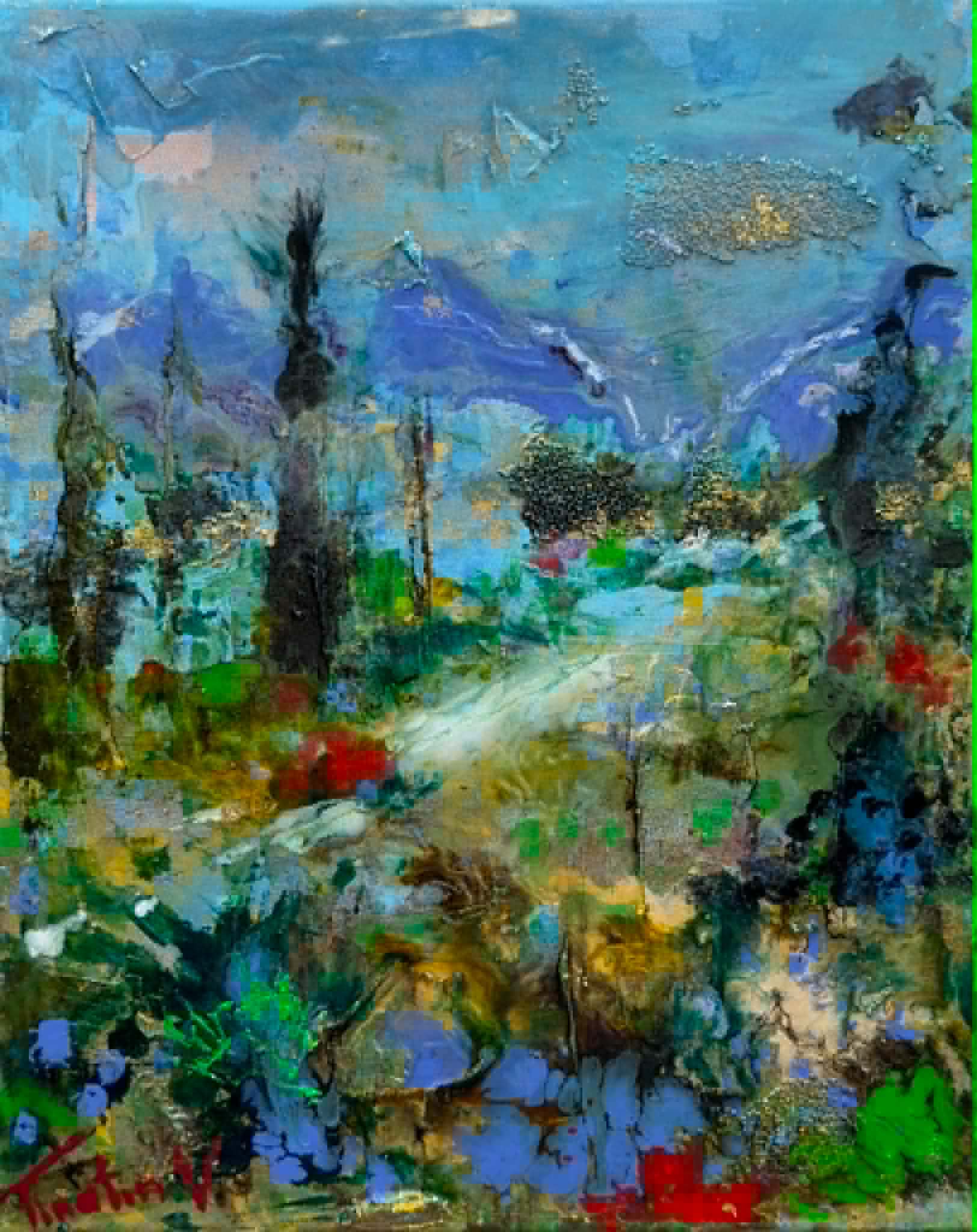 თინათინ ვაჩნაძე — 16 x 20 in