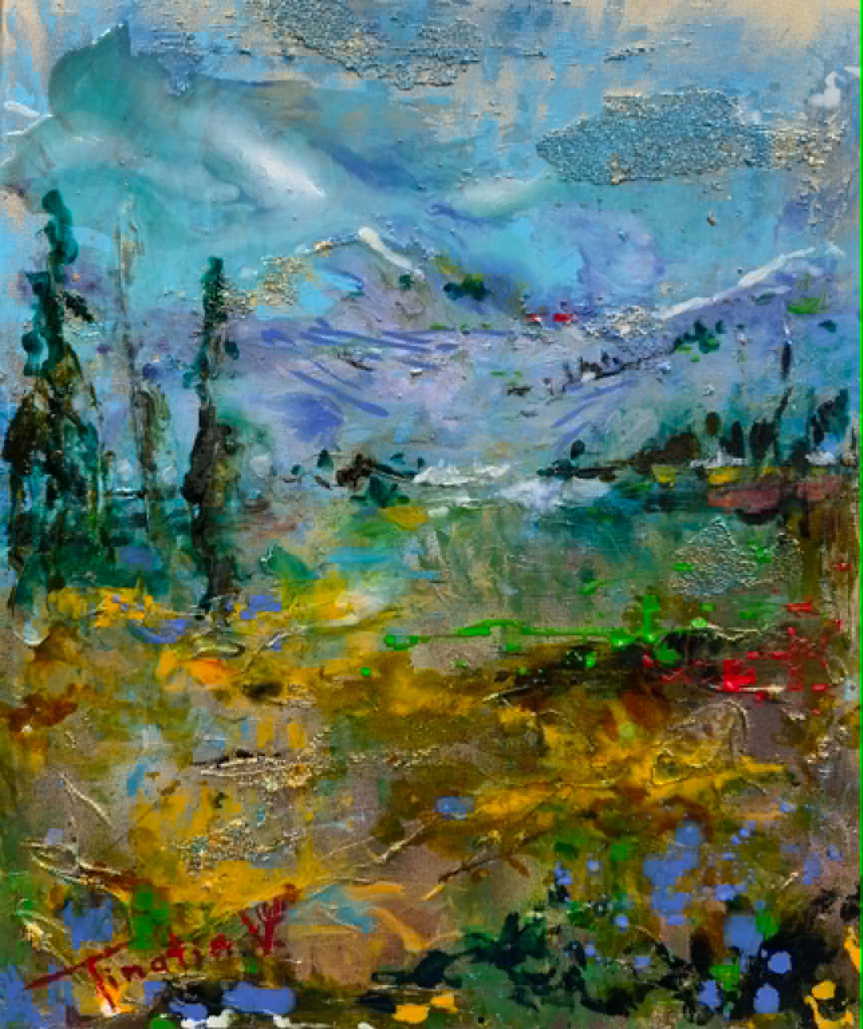 თინათინ ვაჩნაძე — 20 x 24 in
